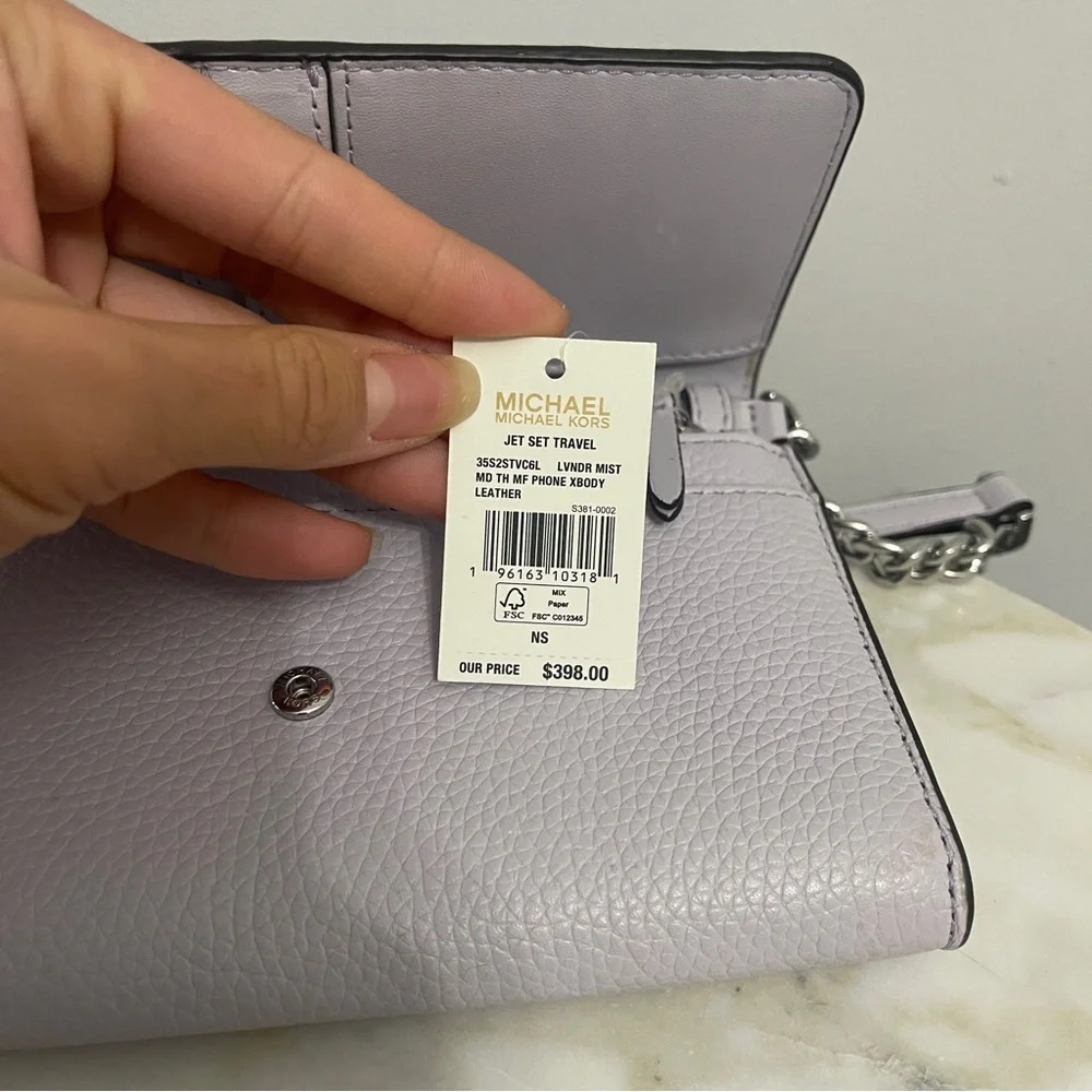 Michael Kors Lavender Crossbody Bag